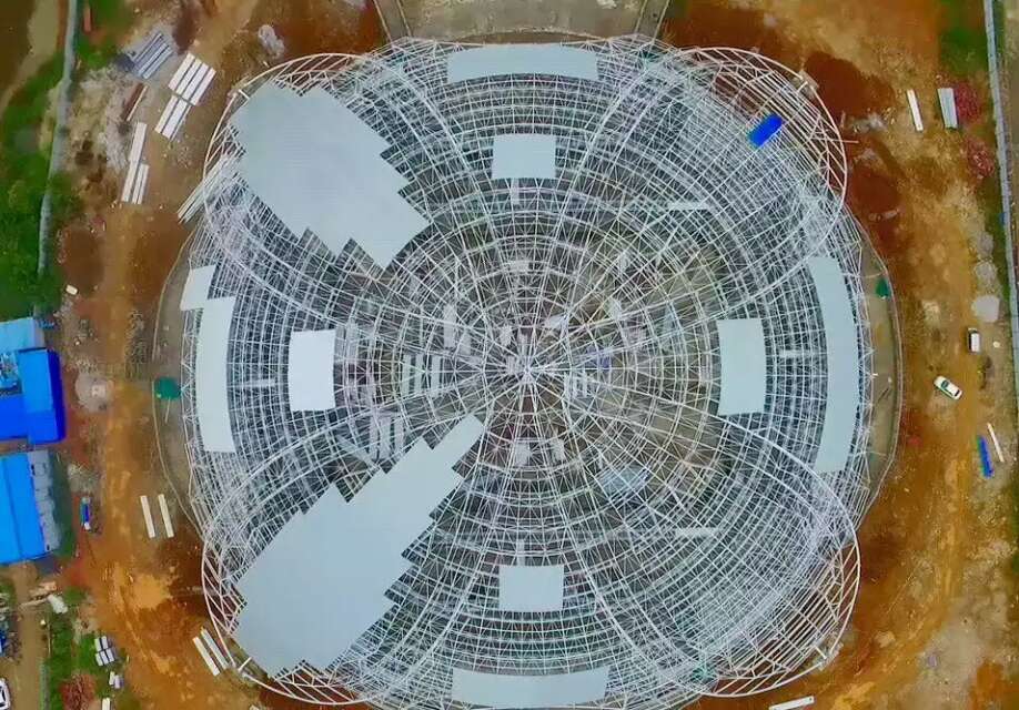 铁力体育馆网架
